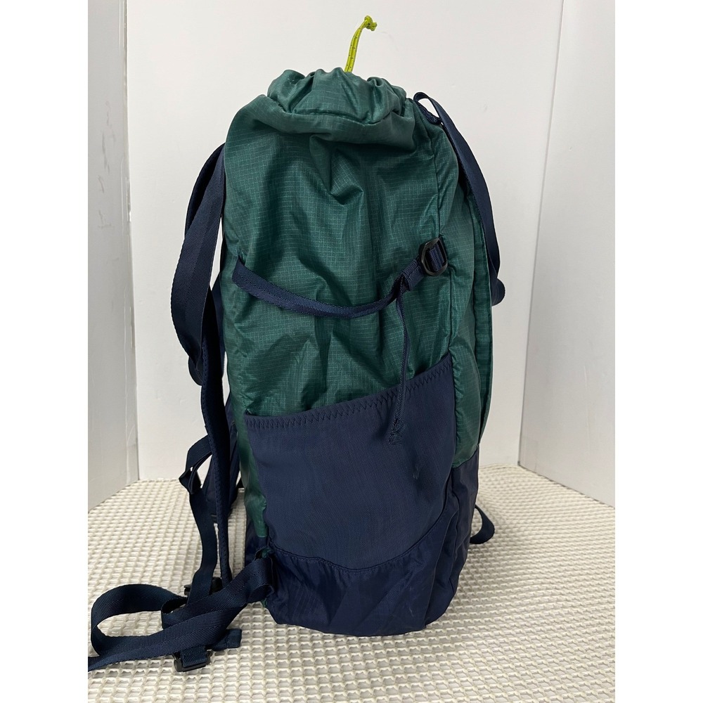 Patagonia Lightweight Travel Tote Green Blue Convertible Backpack - Picture 5 of 15